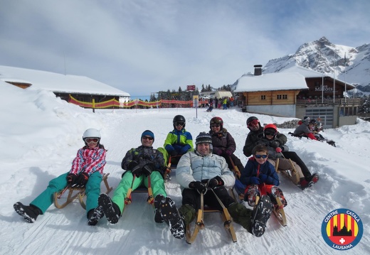 11.02.2017 Trineu i fondue a Les Diablerets