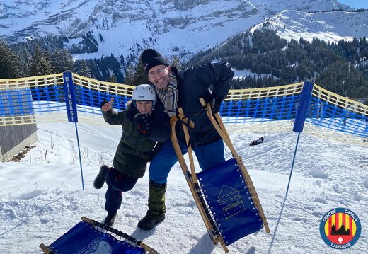 07.02.2026 Trineu a Les Diablerets